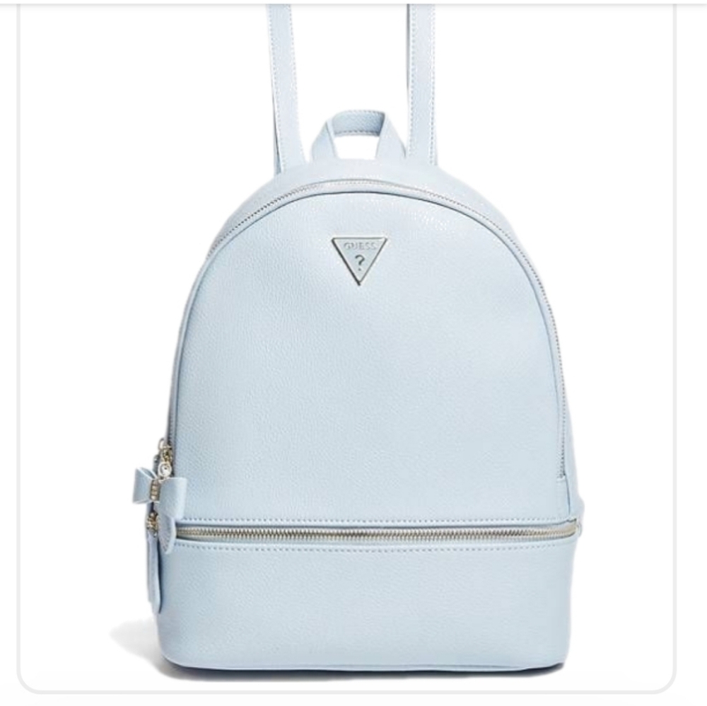 NWOT Guess Sky Blue Backpack